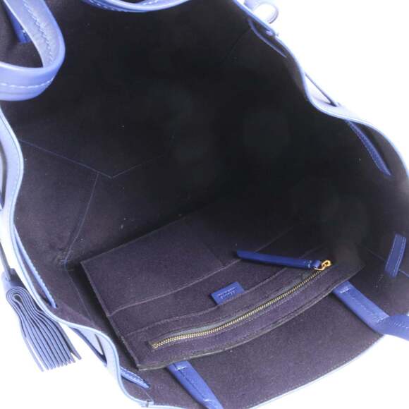 Celine Cabas Phantom Small with Tassel Leather Tote Bag Shoulder for Women - Picture 7 of 9